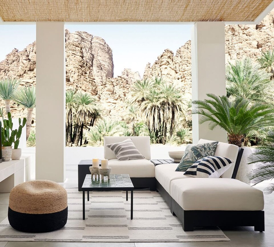 Torryn Indoor/Outdoor Rug Pottery Barn Australia